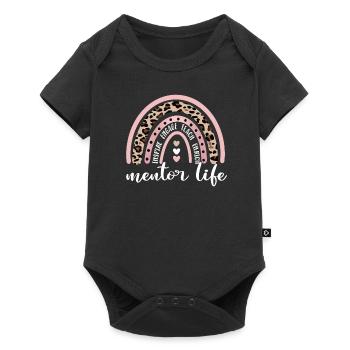 Mentor Appreciation Personal Mentor Gifts - Baby Premium short-sleeve bodysuit - black - Front