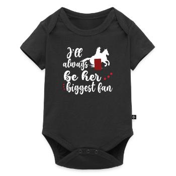 Meilleur Barrel Racing Tante Cadeau Barrel Racer Tante - Body à manches courtes Premium Bébé - noir - Devant