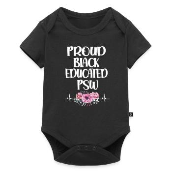 SocialLy Supervised Personal Caregiver Assistant - Baby Premium short-sleeve bodysuit - black - Front