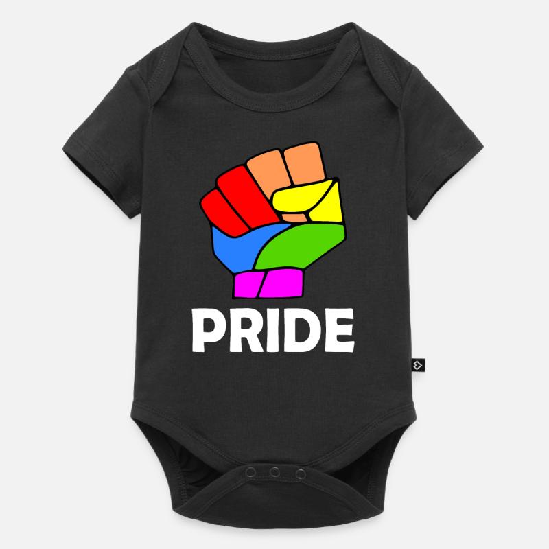 Pride - Baby Premium Kurzarmbody - Schwarz
