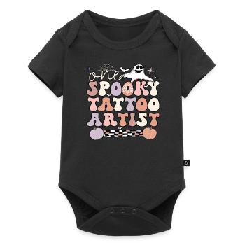 Tattoo Artist Halloween Tattooist Tattoo Master - Baby Premium short-sleeve bodysuit - black - Front