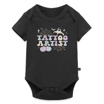 Tattoo Artist Halloween Tattooist Tattoo Master - Baby Premium short-sleeve bodysuit - black - Front