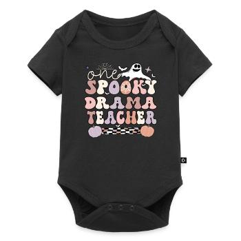 Professeur d’art dramatique Halloween Drama Teaching Gifts - Body à manches courtes Premium Bébé - noir - Devant