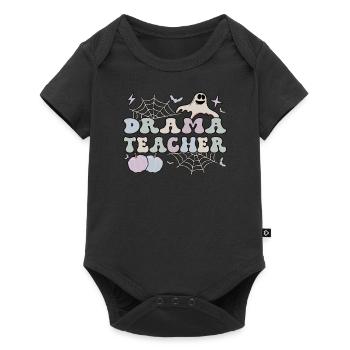 Professeur d’art dramatique Halloween Drama Teaching Gifts - Body à manches courtes Premium Bébé - noir - Devant