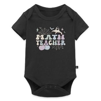Spooky Math Teacher Halloween Math Teaching Gift - Body à manches courtes Premium Bébé - noir - Devant