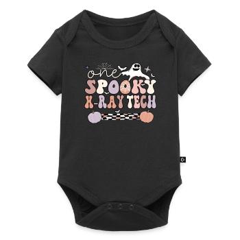 X Ray Technologist Halloween RT Radiology Tech - Baby Premium Kurzarmbody - Schwarz - Vorne