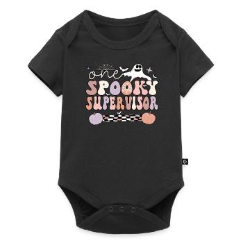 Supervisor Halloween Supervisory Management Gifts - Baby Premium Kurzarmbody - Schwarz - Vorne