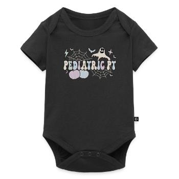 Pediatric PT Halloween Pediatric Physical Therapy - Baby Premium Kurzarmbody - Schwarz - Vorne