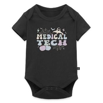 Medical Tech Halloween Med Lab Technologist Gifts - Baby Premium short-sleeve bodysuit - black - Front