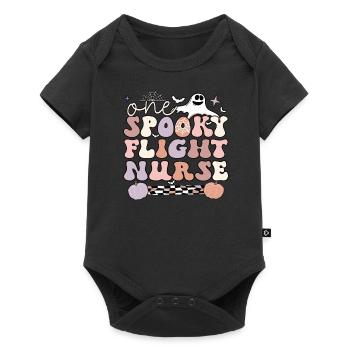 Flight Nurse Halloween RN Flight Nursing Gifts - Baby Premium short-sleeve bodysuit - black - Front