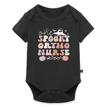 Infirmière orthopédique RN Halloween Ortho Nurse Cadeaux - Body à manches courtes Premium Bébé - noir - Devant