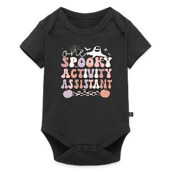 Activity Assistant Activity Professional Halloween - Baby Premium Kurzarmbody - Schwarz - Vorne