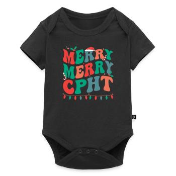 CPhT Christmas Certified Pharmacy Technician Xmas - Baby Premium short-sleeve bodysuit - black - Front