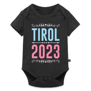 Tyrol 2023 - Baby Premium short-sleeve bodysuit - black - Front