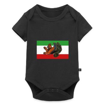 Faravahar Zoroastrianism Simurgh Persia - Baby Premium short-sleeve bodysuit - black - Front