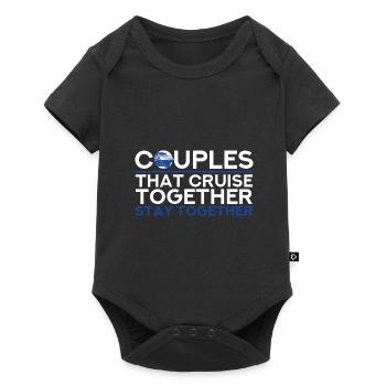 Cruise Cruise Ship - Baby Premium short-sleeve bodysuit - black - Front