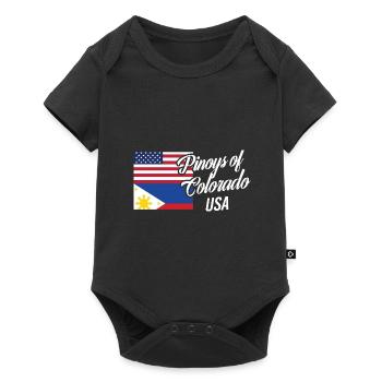 Les Philippins du Colorado conçoivent pour Proud Fil-Ams - Body à manches courtes Premium Bébé - noir - Devant