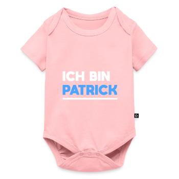 Patrick Name Spruch für stolze Patricks - Baby Premium Kurzarmbody - Rosa - Vorne
