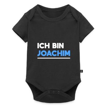 Joachim Name Spruch für stolze Joachims - Baby Premium Kurzarmbody - Schwarz - Vorne
