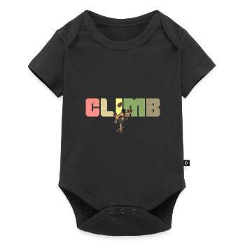 Bouldering Climbing Sports Gym Wall - Baby Premium short-sleeve bodysuit - black - Front