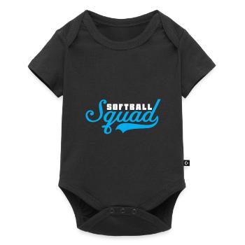 Softball - Body à manches courtes Premium Bébé - noir - Devant