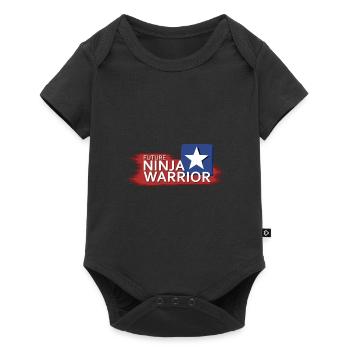 Future Ninja Warrior - Baby Premium short-sleeve bodysuit - black - Front