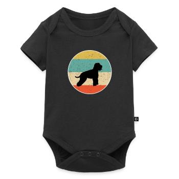 Lagotto Romagnolo Dog Gift design - Baby Premium short-sleeve bodysuit - black - Front