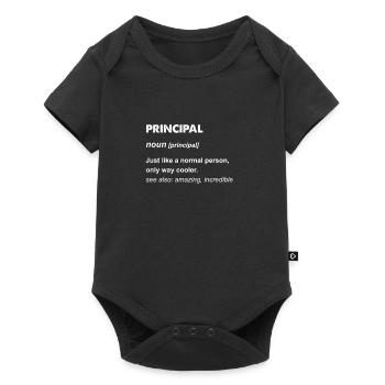 Conception du cadeau principal - Body à manches courtes Premium Bébé - noir - Devant