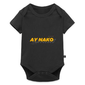 Ay Nako Design für stolze Pinoys - Baby Premium Kurzarmbody - Schwarz - Vorne