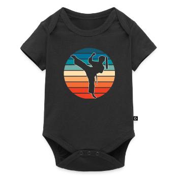 Taekwondo Femme - Body à manches courtes Premium Bébé - noir - Devant