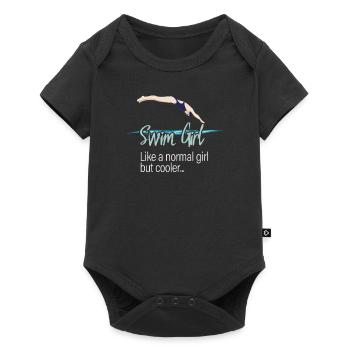 Natation Femmes - Swim Girl - Body à manches courtes Premium Bébé - noir - Devant