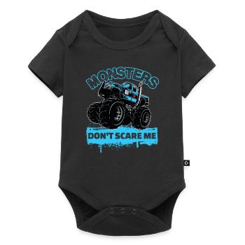 Monster Trucks - Monsters Don’t Scare Me - Body à manches courtes Premium Bébé - noir - Devant