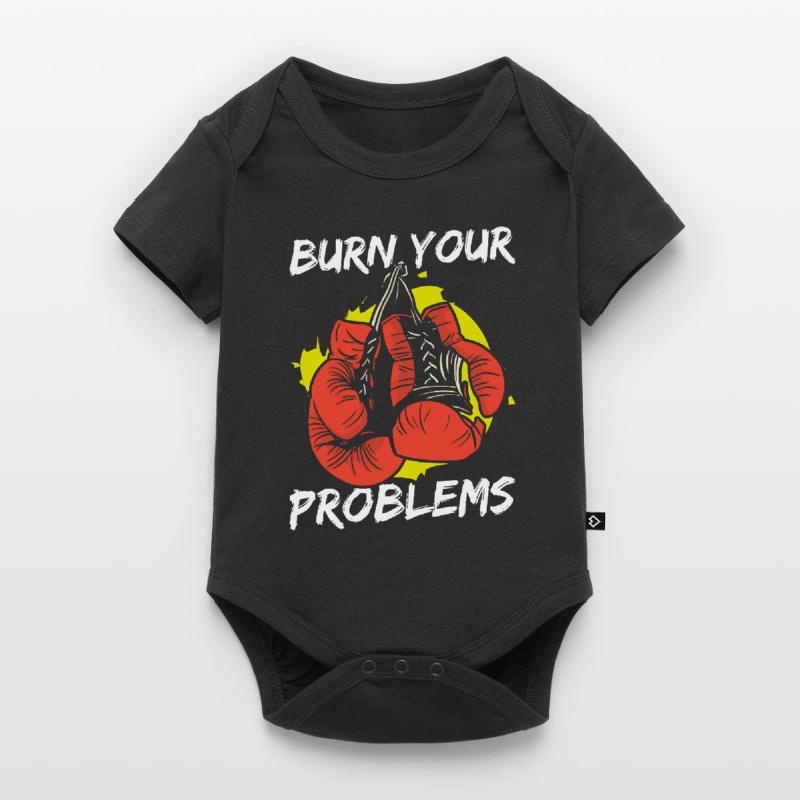Problem Funny No Problem The Lesser Evil Baby Premium short-sleeve bodysuit