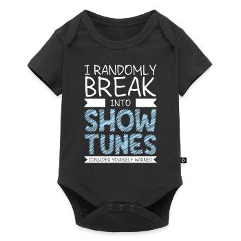 Theatre Drama Club - Baby Premium short-sleeve bodysuit - black - Front