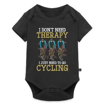 Cycling Cycling Cycling - Baby Premium short-sleeve bodysuit - black - Front