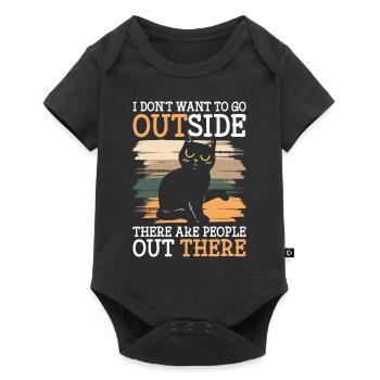 Hate Hate Man Common - Baby Premium short-sleeve bodysuit - black - Front