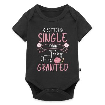 Solo Relation Bachelorette Liberté - Body à manches courtes Premium Bébé - noir - Devant