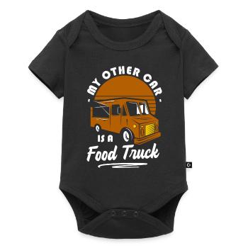Food Truck Festival Food - Baby Premium short-sleeve bodysuit - black - Front