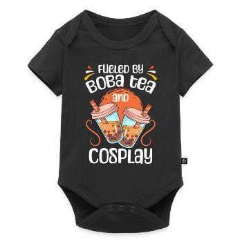 Anime Hobby Art Friends - Baby Premium short-sleeve bodysuit - black - Front