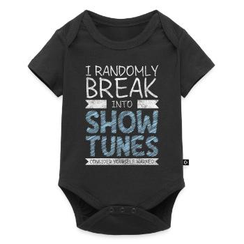 Actress, Stage, Play, Musical - Baby Premium short-sleeve bodysuit - black - Front
