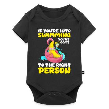 Pool Vacation Cooling Out Friends - Baby Premium short-sleeve bodysuit - black - Front
