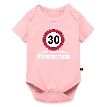 30.Birthday , Aged to Perfection 30 (25) - Baby Premium short-sleeve bodysuit - rose - Front