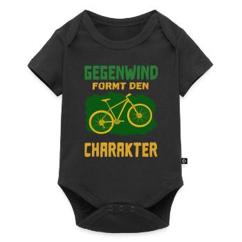 Mountain bike saying bike bike tour bike gift - Baby Premium short-sleeve bodysuit - black - Front