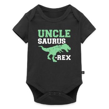 uncle - Baby Premium short-sleeve bodysuit - black - Front
