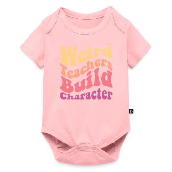 Citation amusante des enseignants - Body à manches courtes Premium Bébé - rose - Devant