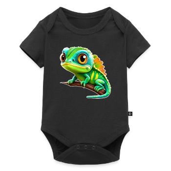 Cuter. Little Iguana - Baby Premium short-sleeve bodysuit - black - Front