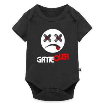 GAME OVER - Baby Premium short-sleeve bodysuit - black - Front