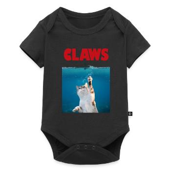 Film Poster Parody Cat Claws Movies Humor - Baby Premium short-sleeve bodysuit - black - Front