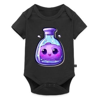 Cute Kawaii Potion - Baby Premium short-sleeve bodysuit - black - Front