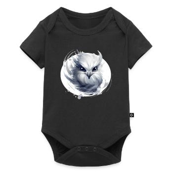 combes badass - Body à manches courtes Premium Bébé - noir - Devant